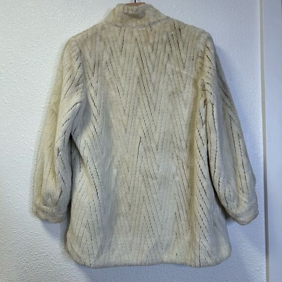 Jacques Saint Laurent for Genelle Fur Jacket Coat MobWife - Picture 2 of 6